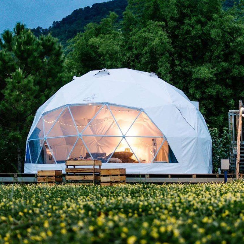 Outdoor Furniture Luxury - Luxury Glamping Dome Tent - Waterproof