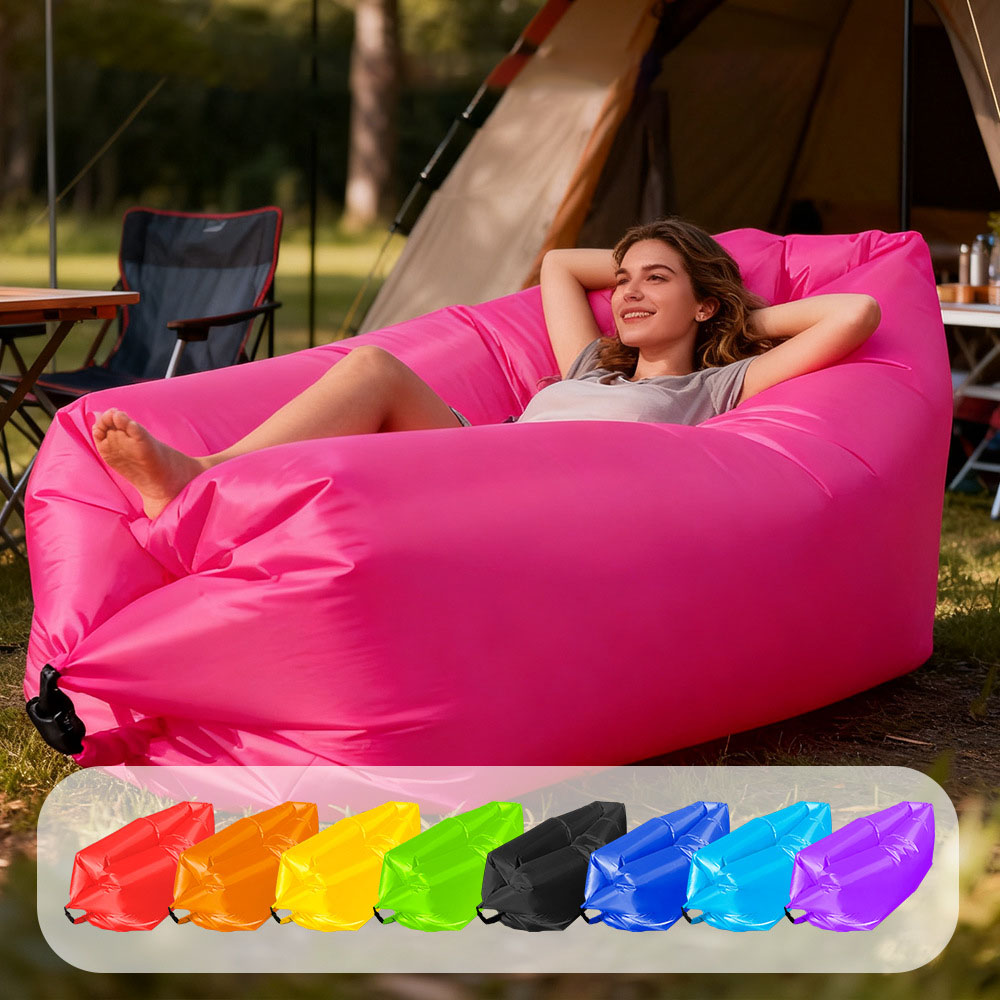 Outdoor Daybed Furniture - Multi Colored Single Lazy Inflatable Sofa