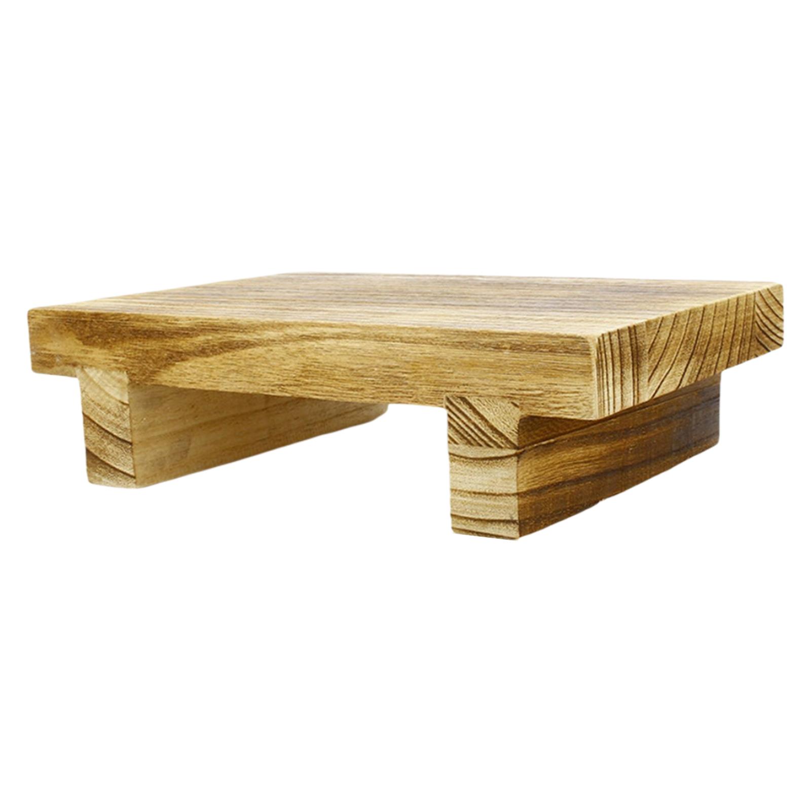Wooden Bed Stool Rectangle Por - Outdoor Furniture Wood recension och pris
