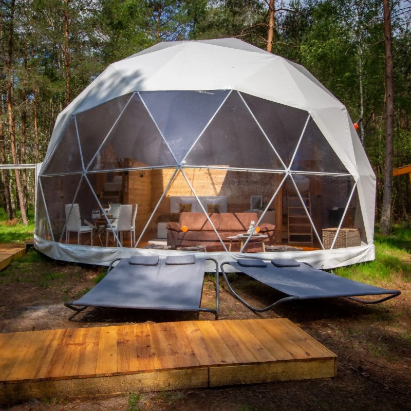 Luxury Glamping Dome Tent  - W - Outdoor Furniture Luxury recension och pris
