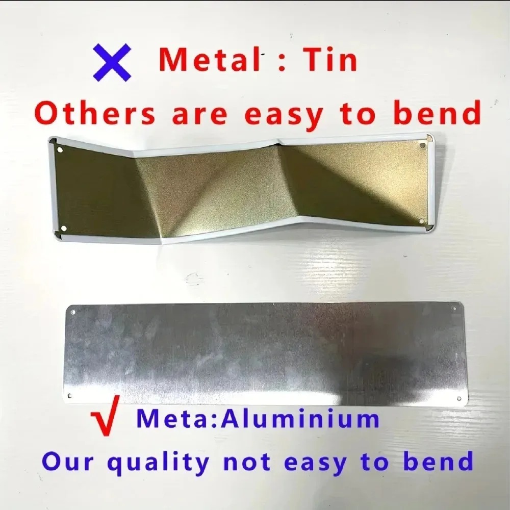 Personalized Retro Metal Sign, - Outdoor Furniture Metal recension och pris