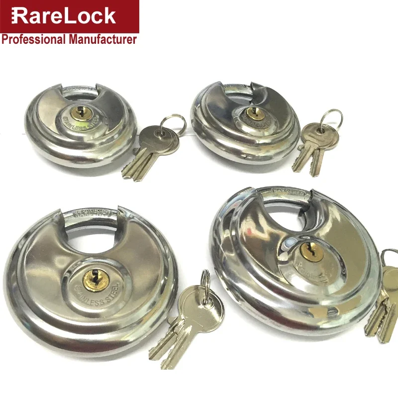 Circle Steel Padlock with 2 Ke - Outdoor Furniture Diy recension och pris