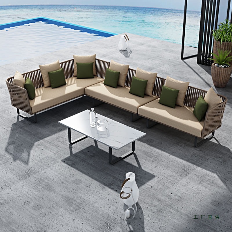 Outdoor Rattan Sofa Set Waterp - Outdoor Furniture Metal Chairs recension och pris