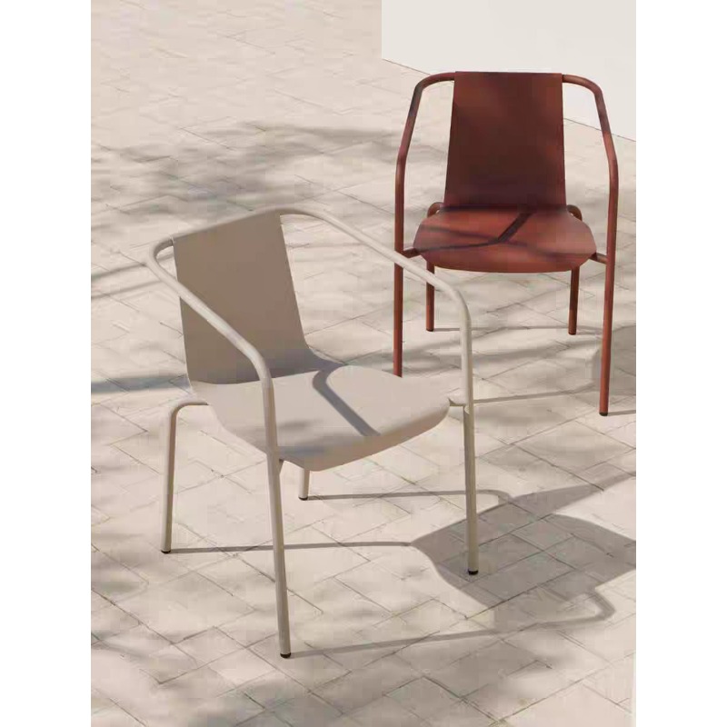 Scandinavian Patio Set Long Ta - Outdoor Furniture Metal Chairs recension och pris