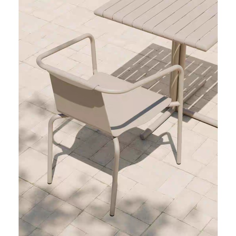 Scandinavian Patio Set Long Ta - Outdoor Furniture Metal Chairs recension och pris