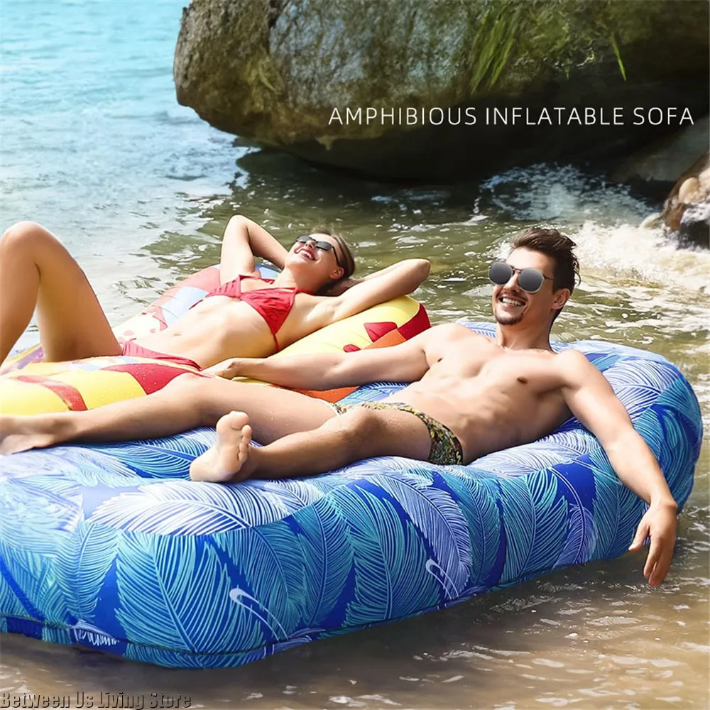 Luxury Inflatable Sofa Bed - E - Outdoor Furniture Luxury recension och pris