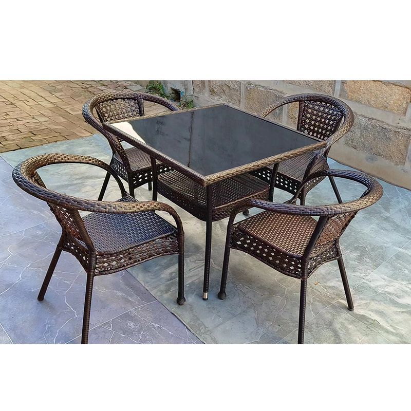Outdoor rattan tables and chai - Outdoor Furniture Metal recension och pris