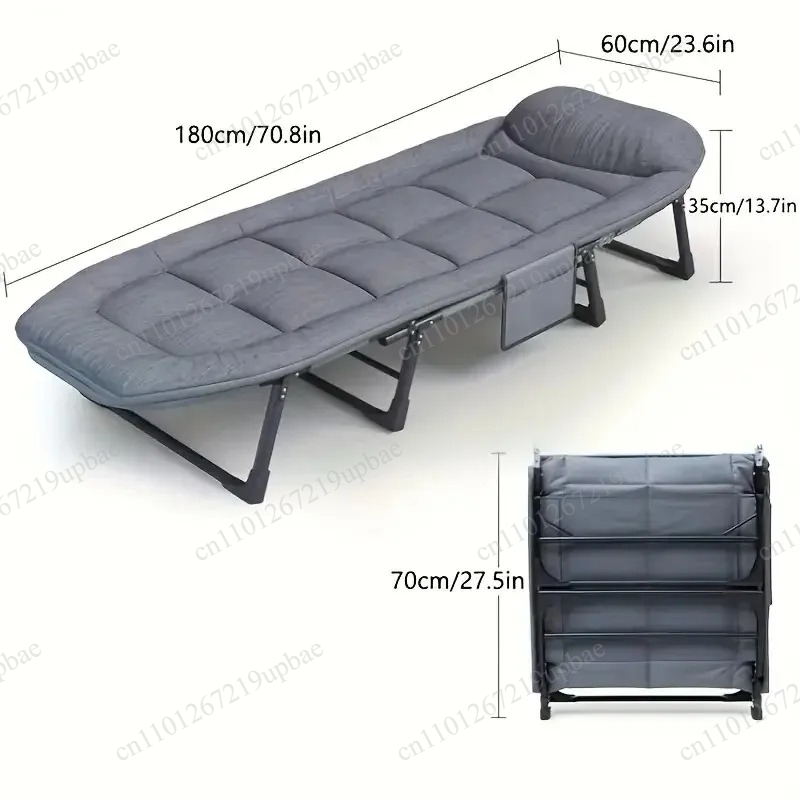 Portable Folding Sleeping Bed  - Outdoor Furniture Metal Chairs recension och pris