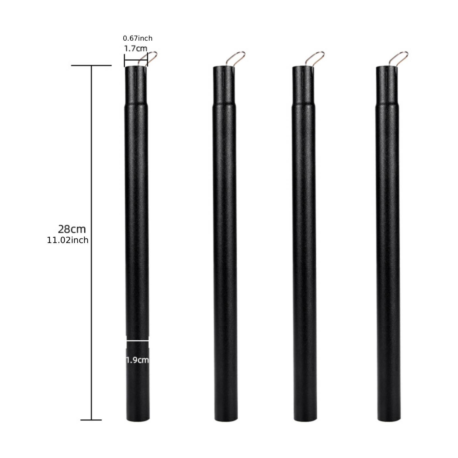 4 Pieces Folding Table Leg Ext - Outdoor Furniture Diy recension och pris